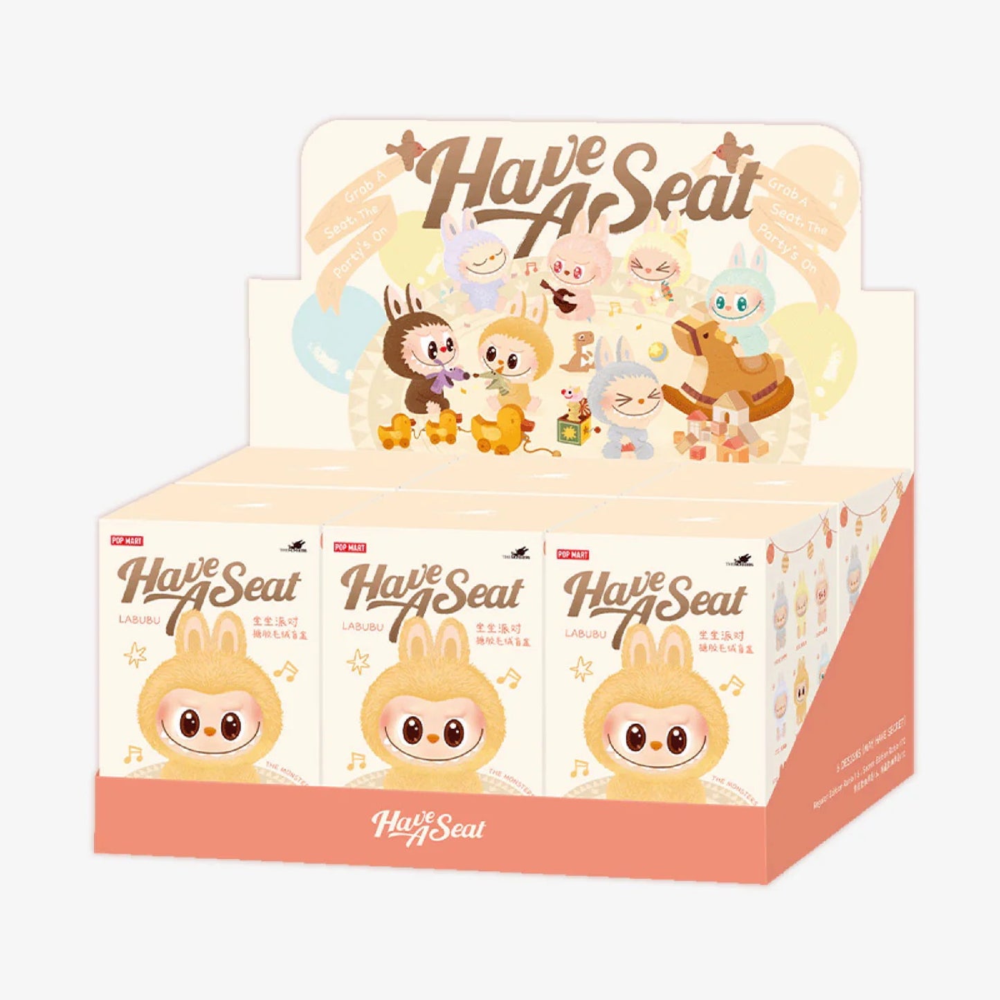 Pop Mart Labubu The Monsters Have A Seat Series