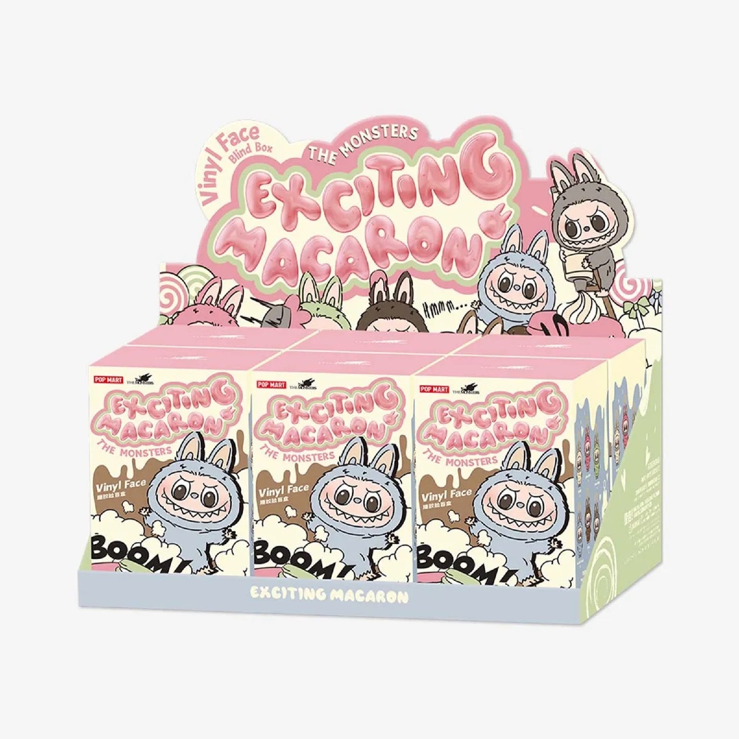 Pop Mart Labubu The Monsters Exciting Macaroons Series
