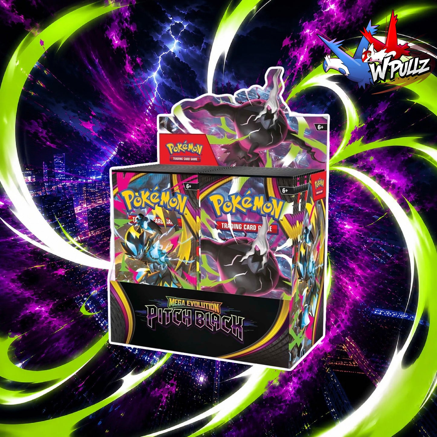 Pokémon TCG - Mega Evolution-Pitch Black Booster Box