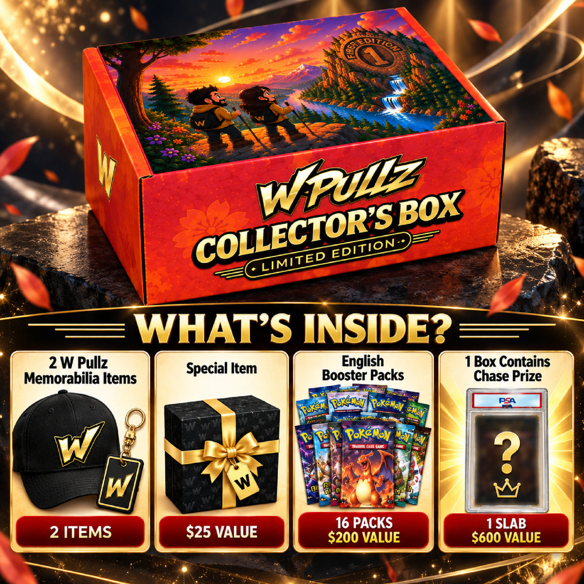 W Pullz Collector’s Box – First Edition