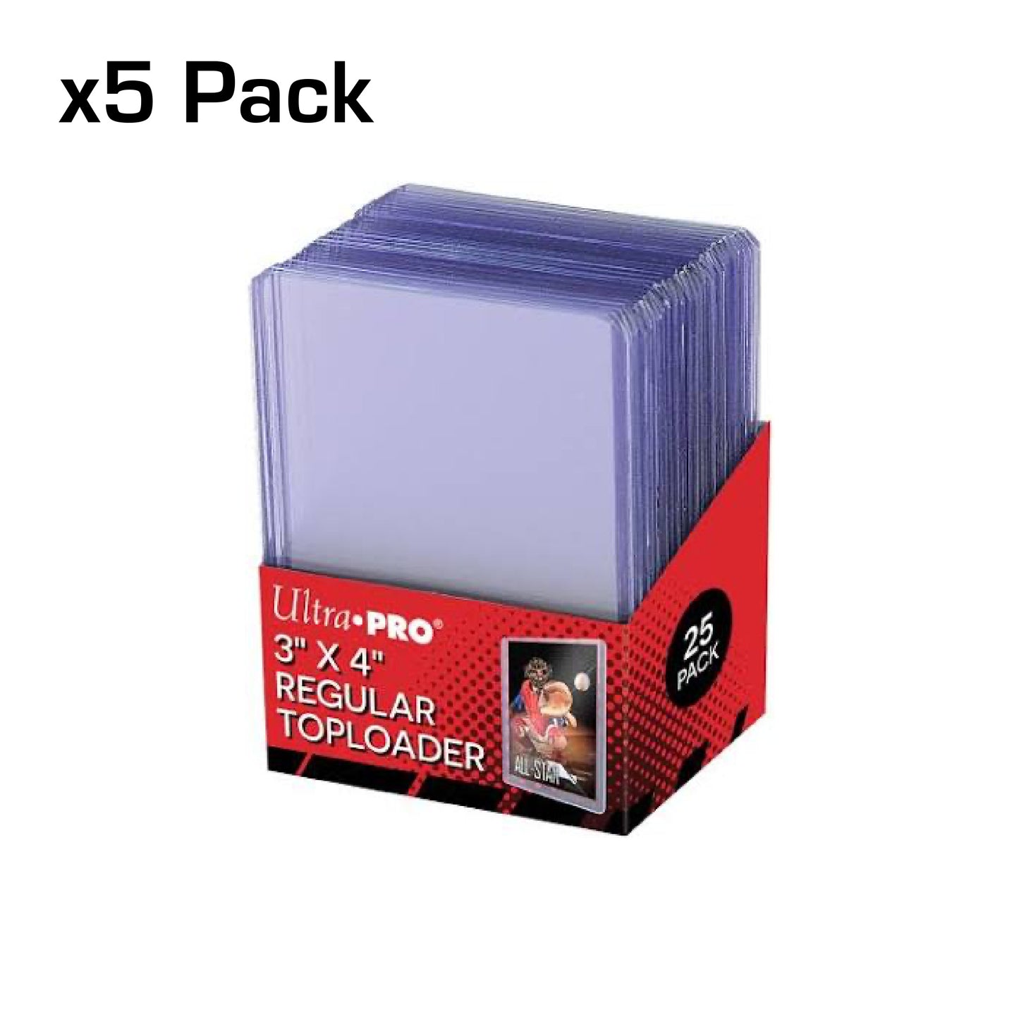 Ultra Pro Regular Series 3"x4" Toploaders (25ct)