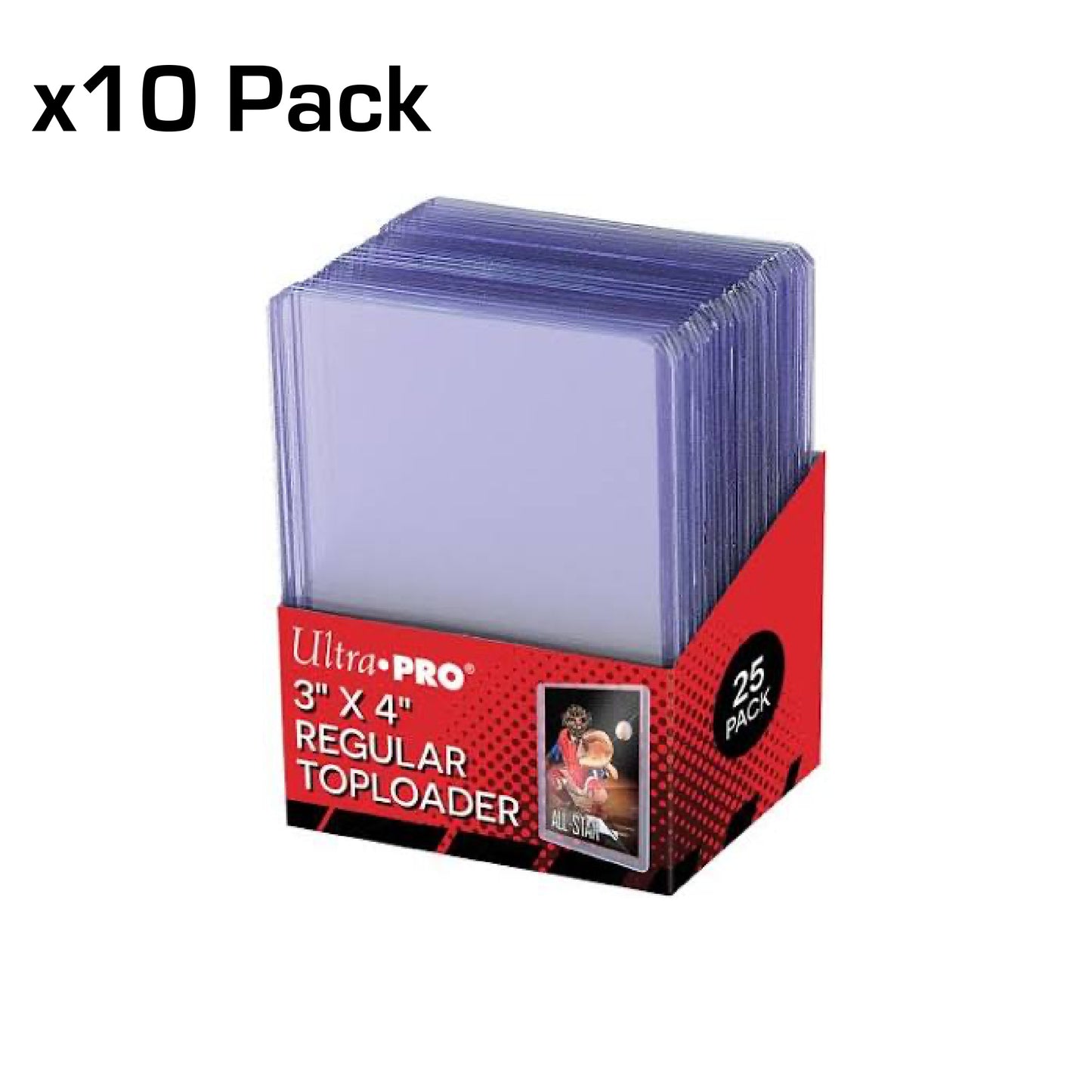 Ultra Pro Regular Series 3"x4" Toploaders (25ct)