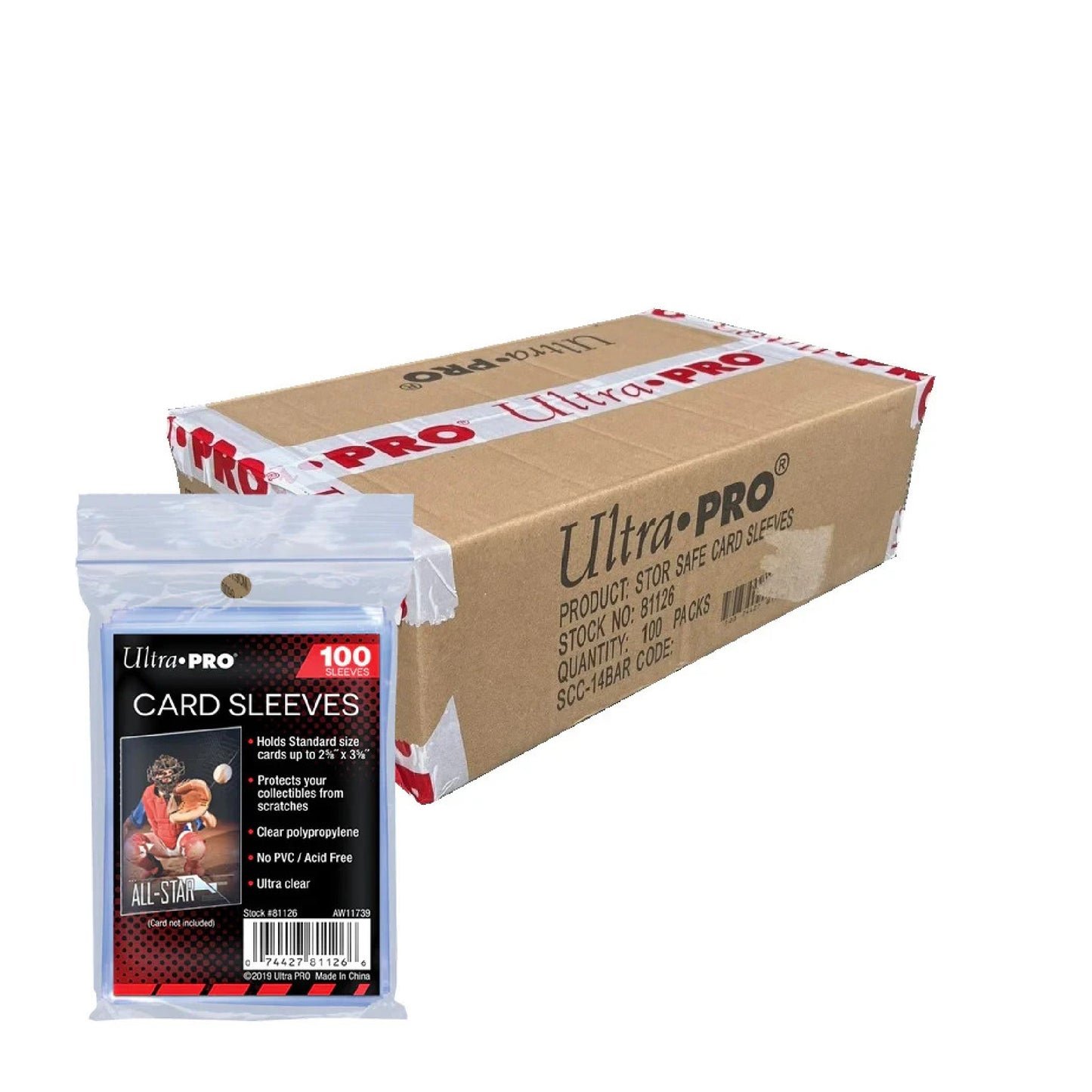 Ultra Pro Soft Card Sleeves - Standard (100-Pack)