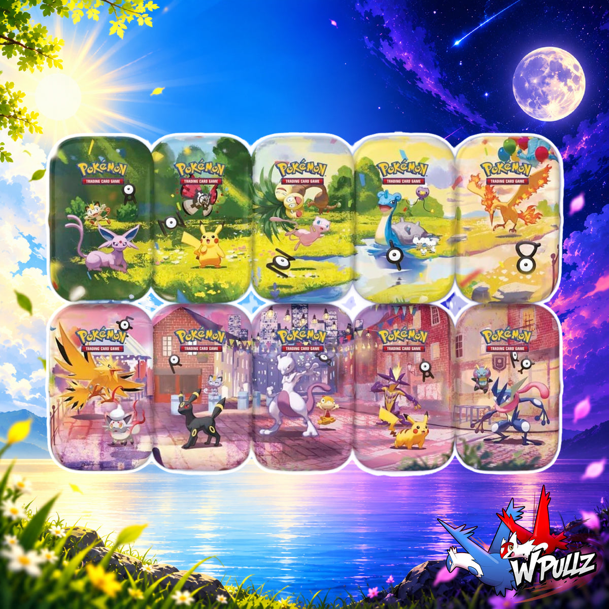Pokémon TCG: 30th Celebration Mini Tins Display Box (x10 Tins)