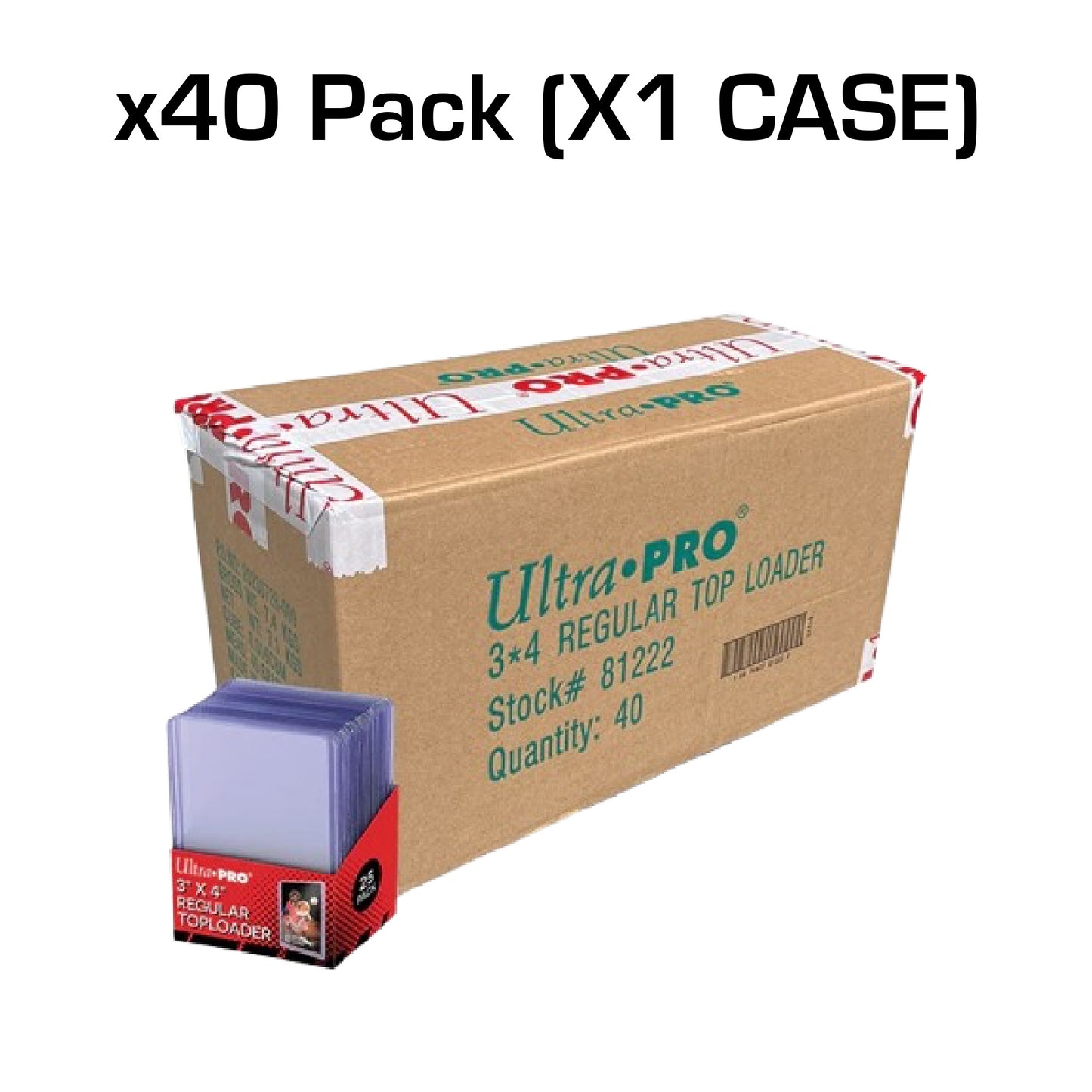 Ultra Pro Regular Series 3"x4" Toploaders (25ct)
