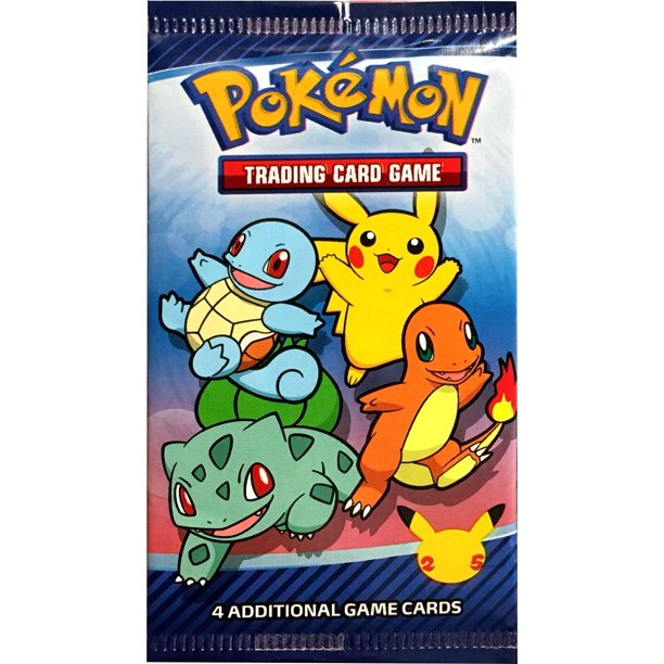 2021 McDonald's Pokémon 25th anniversary Booster Pack