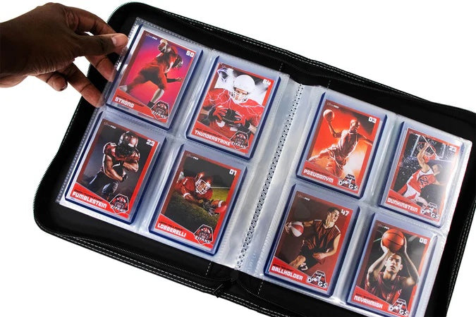 Ultra Pro 4-Pocket TOPLOADER Zippered Premium PRO-BINDER