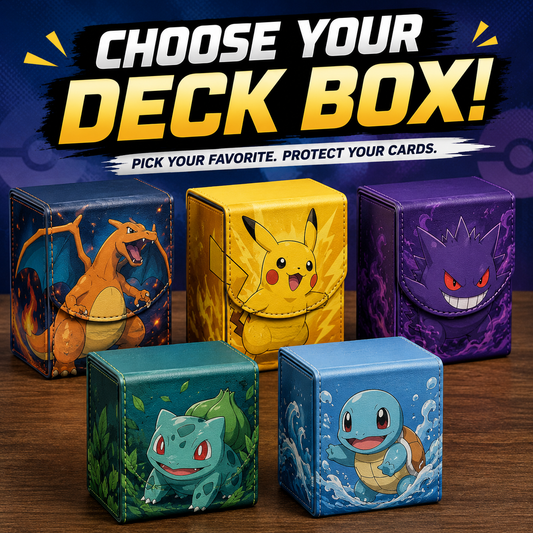 Pokémon Deck Box (CHOOSE YOUR DECK BOX)