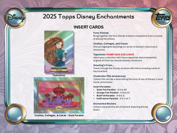2025 Topps Disney Wonder (7-Pack) Blaster Box