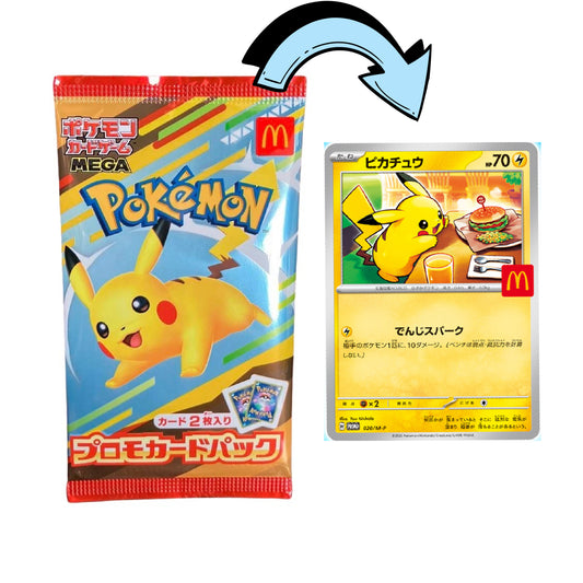 Japanese 2025 Mcdonolds Promo Booster Pack