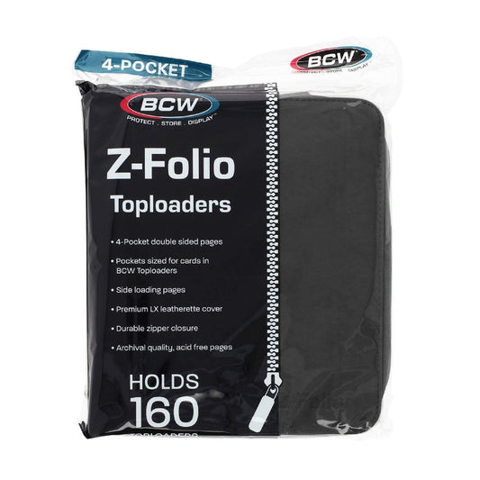 BWC Z-Folio 4-Pocket LX Album For Toploaders