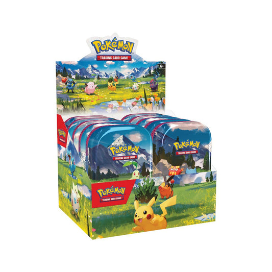 Pokémon TCG: Mega Evolution Ascended Heroes Mini Tin DISPLAY CASE