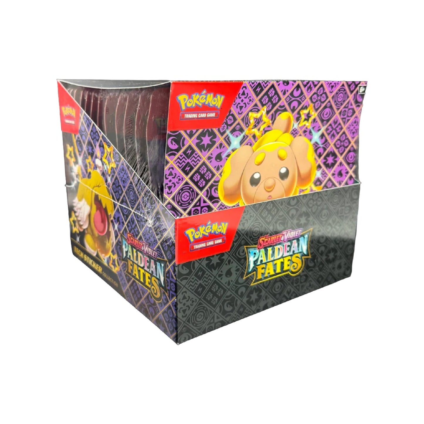 Pokémon TCG: Scarlet & Violet Paldean Fates Tech Sticker Collection SEALED DISPLAY BOX