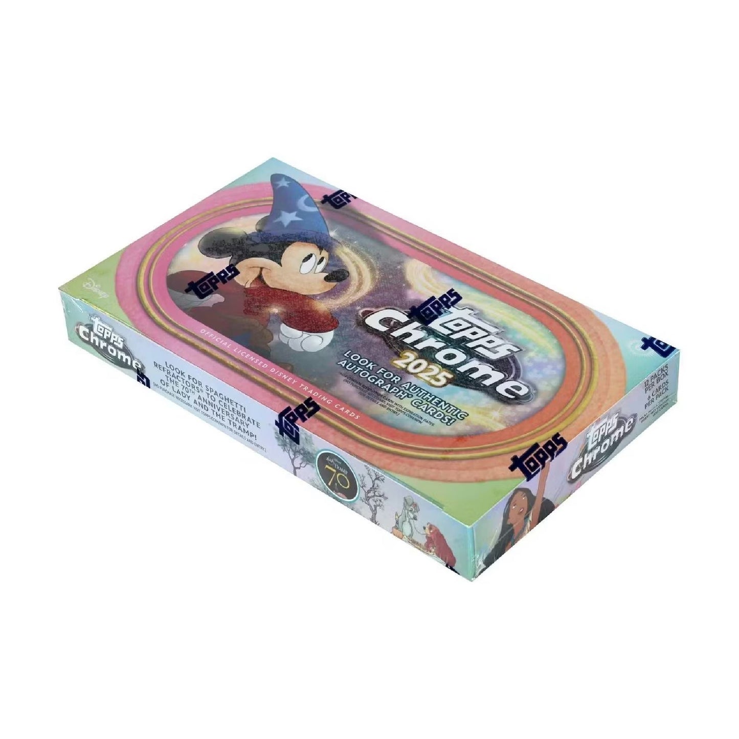 2025 Topps Chrome Disney Hobby Box