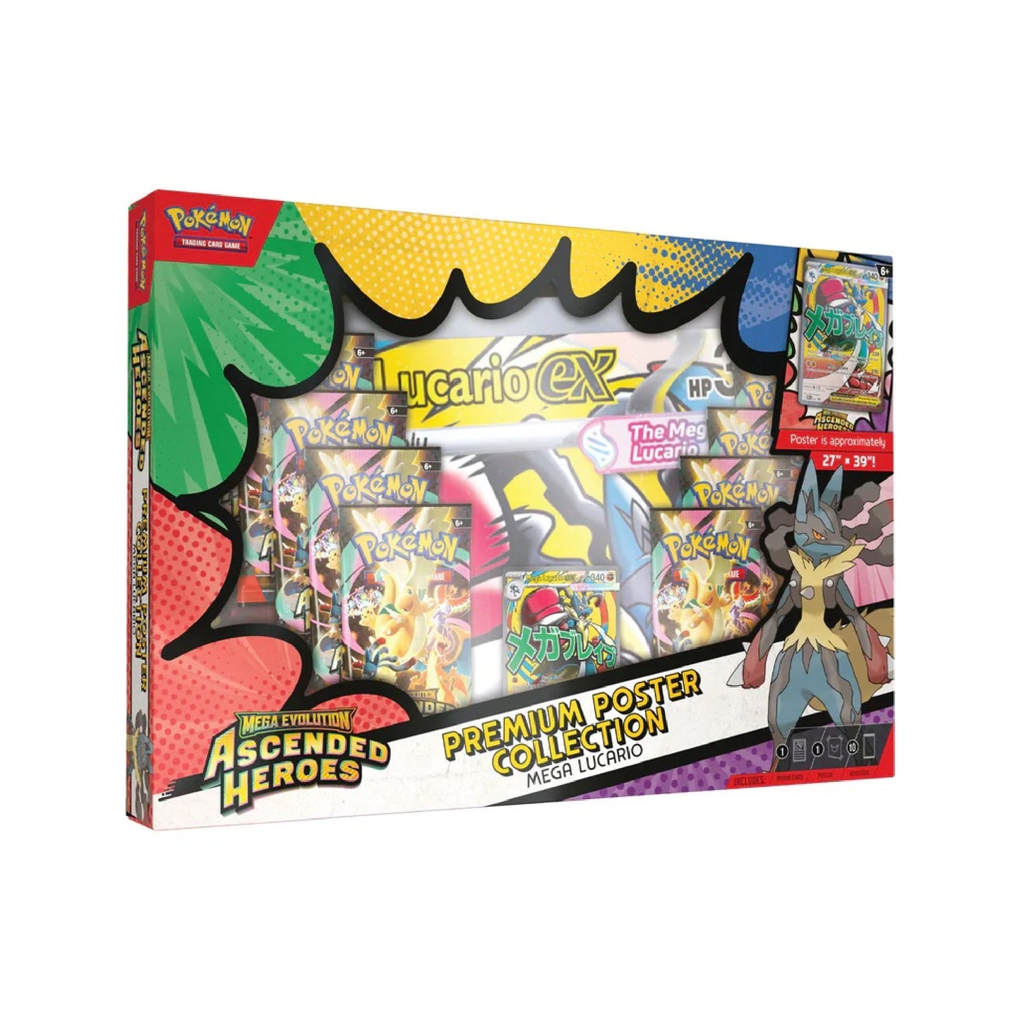 Pokémon TCG: Mega Evolution - Ascended Heroes Premium Poster Collection