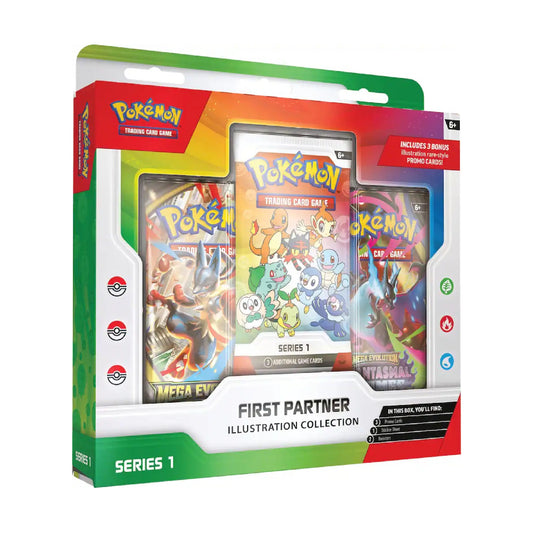 Pokémon TCG: First Partner Illustration Collection—Series 1
