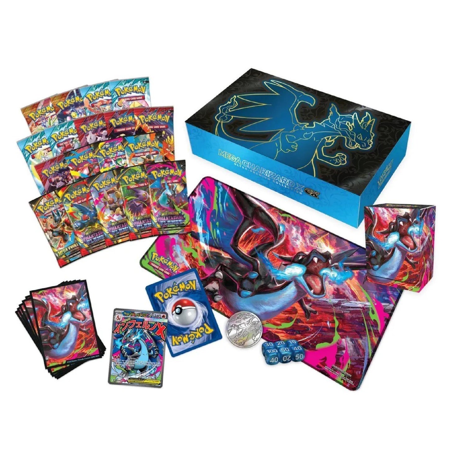 Pokémon TCG Mega Evolution Phantasmal Flames Ultra Premium Collection