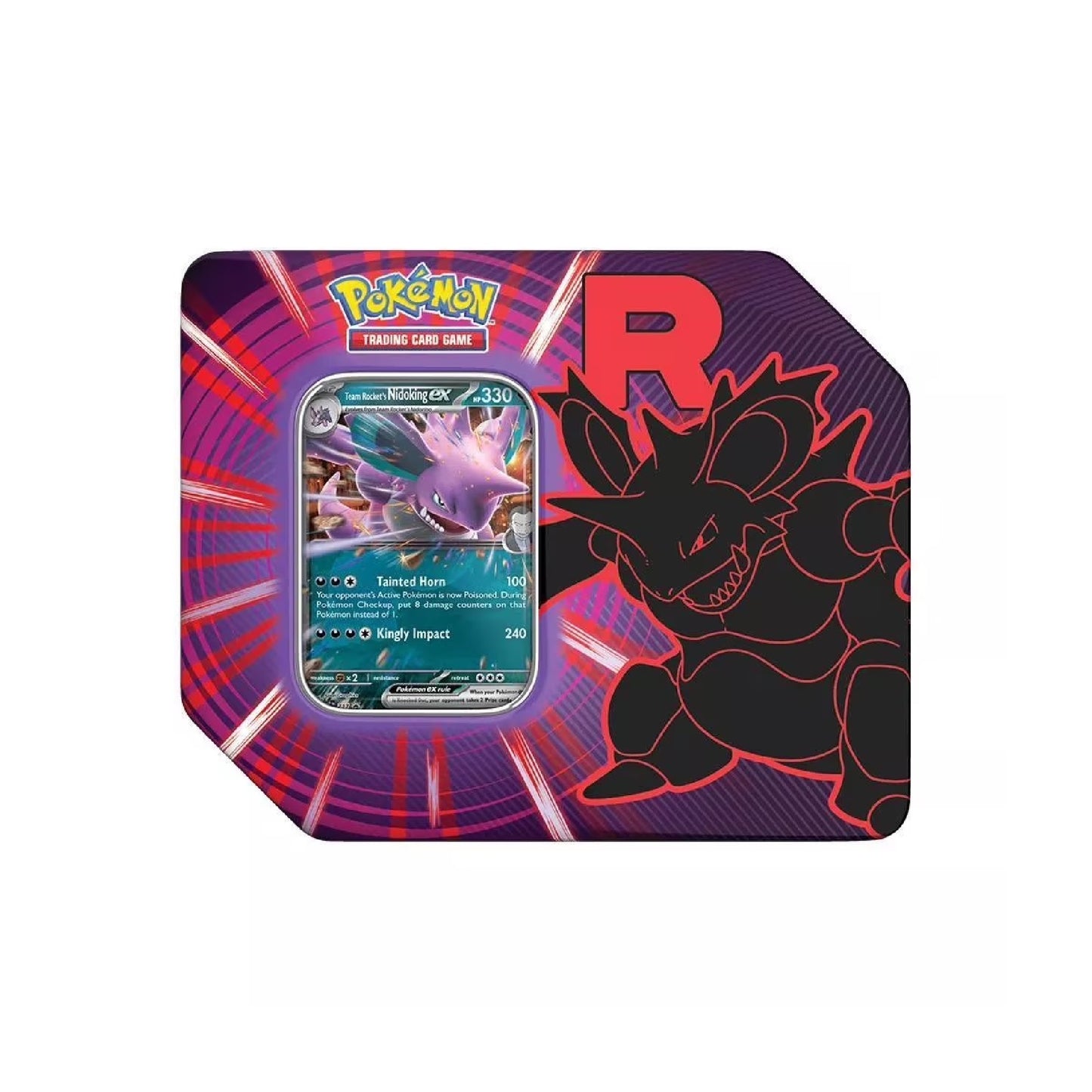 Pokémon TCG Team Rocket Tin