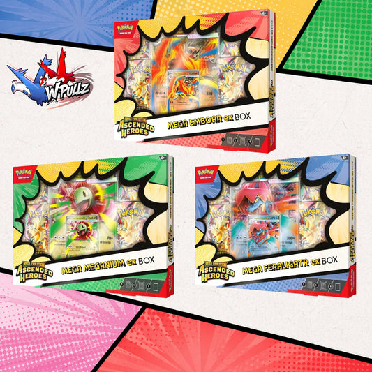 Pokémon TCG: Mega Evolution - Ascended Heroes Ex Collection Box