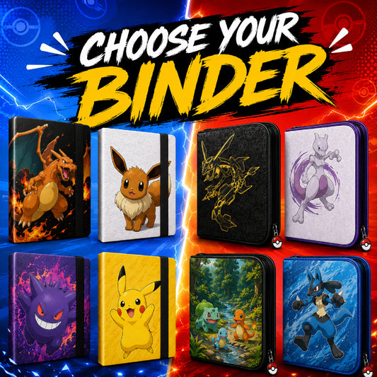 Pokémon Binder (CHOOSE YOUR BINDER)