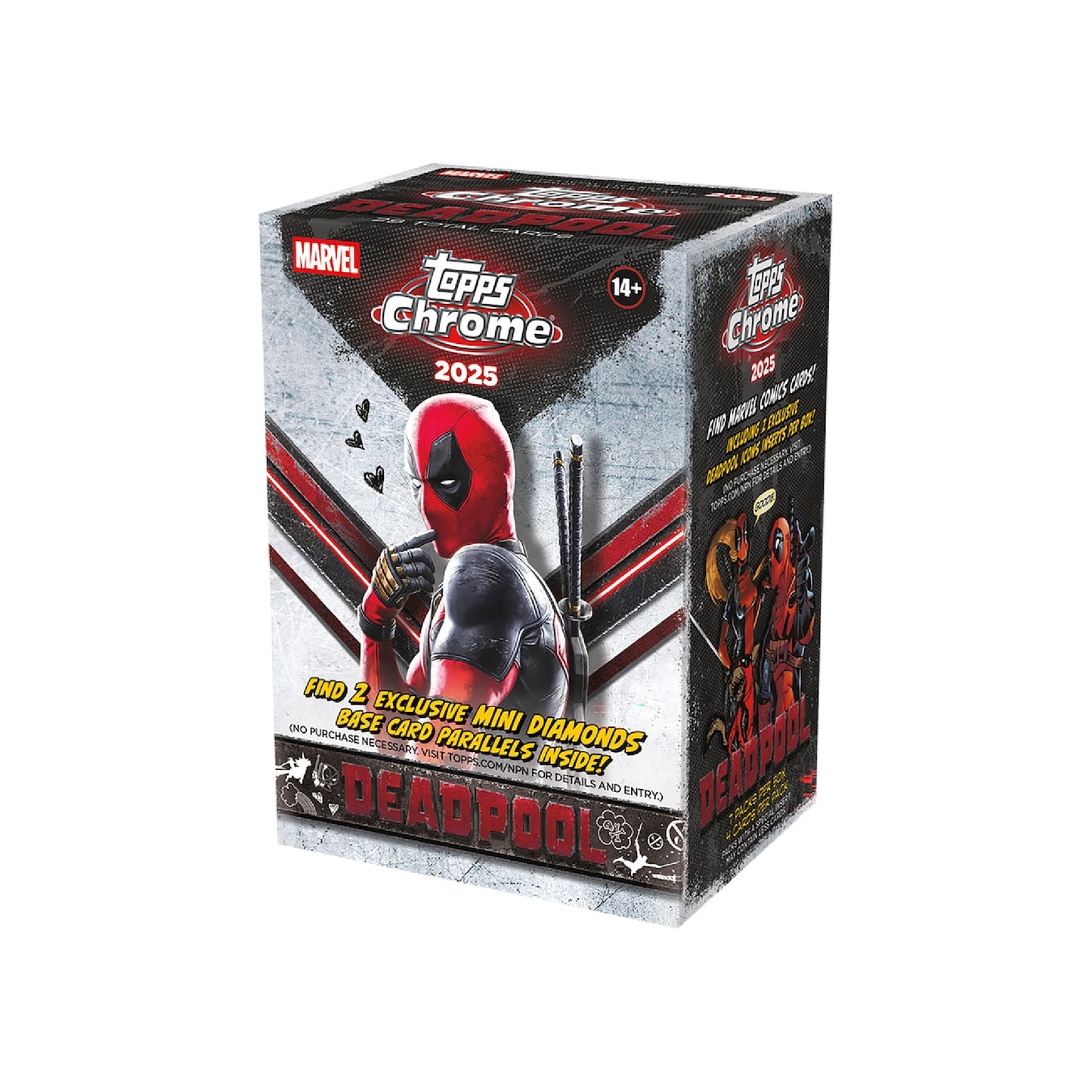 2025 Topps Chrome Deadpool Blaster Box