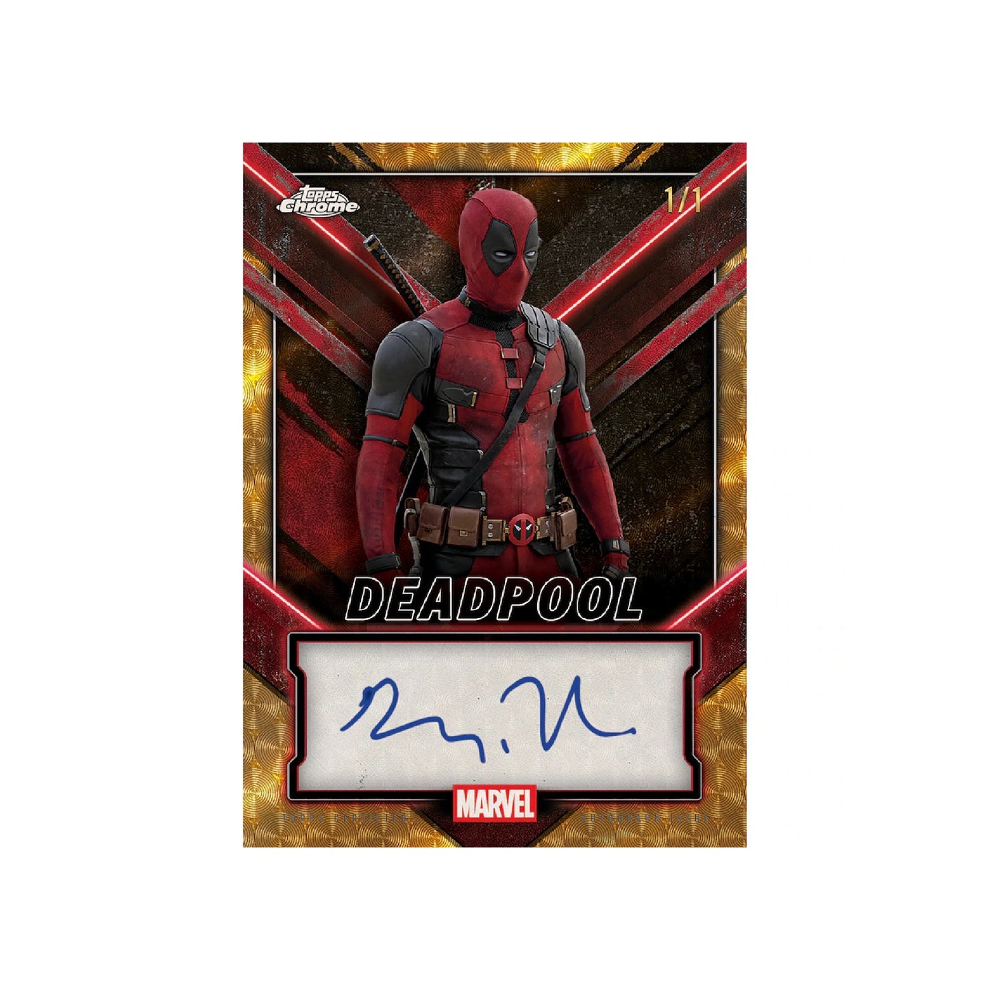 2025 Topps Chrome Deadpool Blaster Box