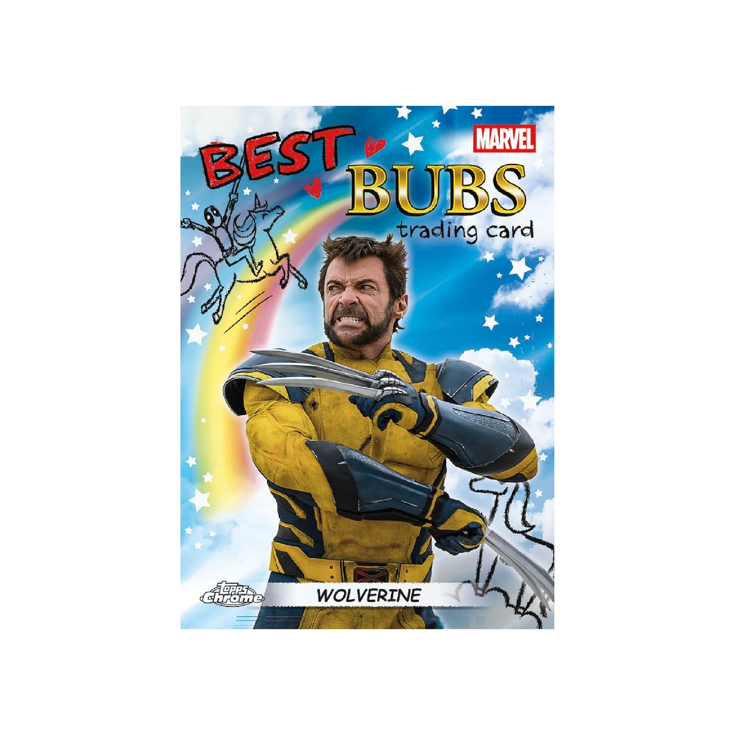 2025 Topps Chrome Deadpool Blaster Box