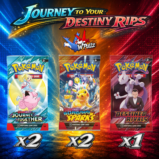 Journey to Your Destiny Rips – x5 Booster Pack Bundle