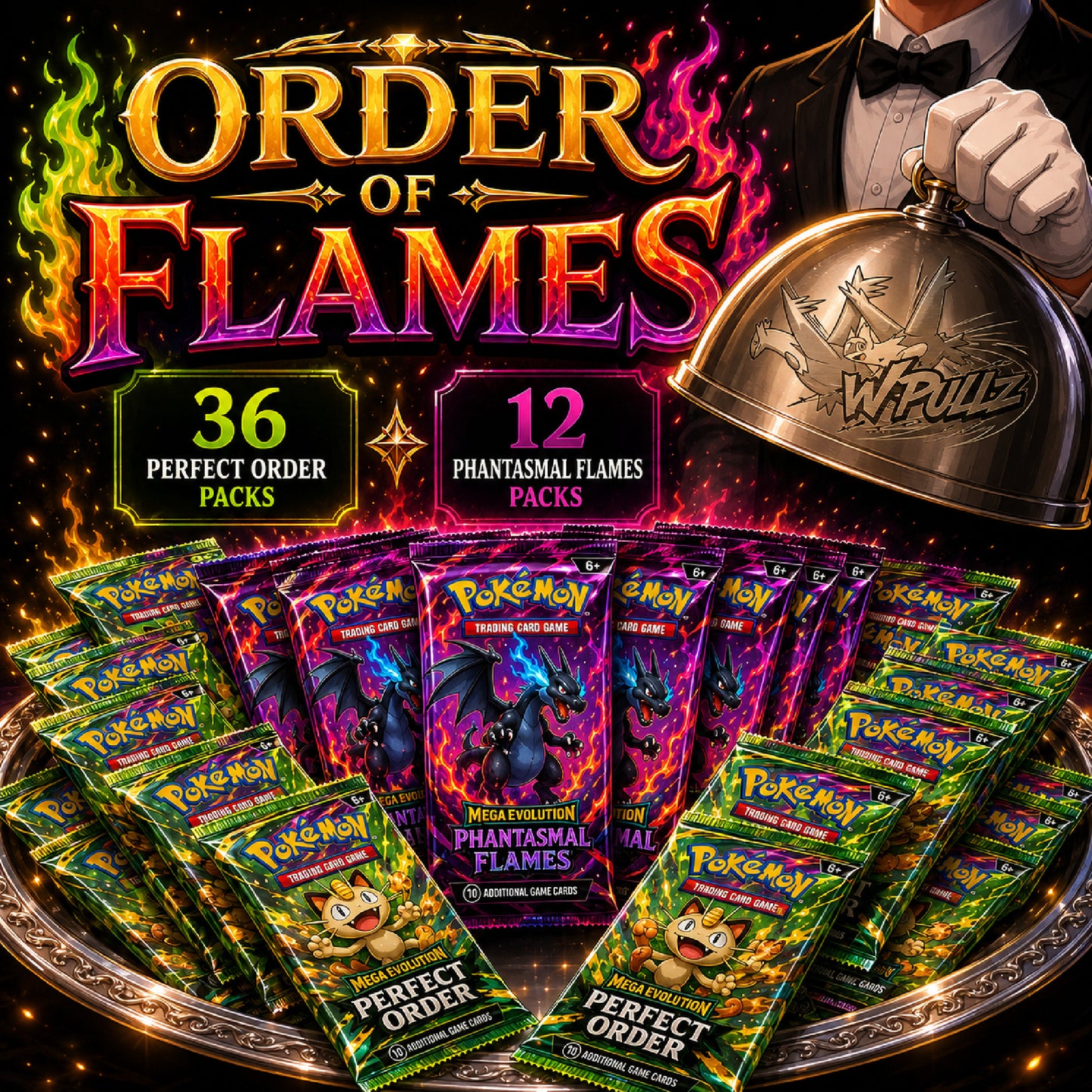 Perfect Order & Phantasmal Flames Pack Bundle (48 Packs)