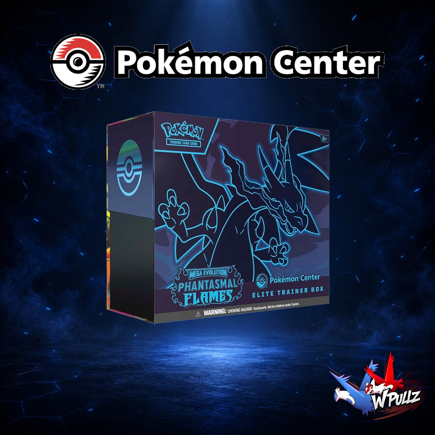 Pokémon TCG: Mega Evolution Phantasmal Flames Pokémon Center ETB