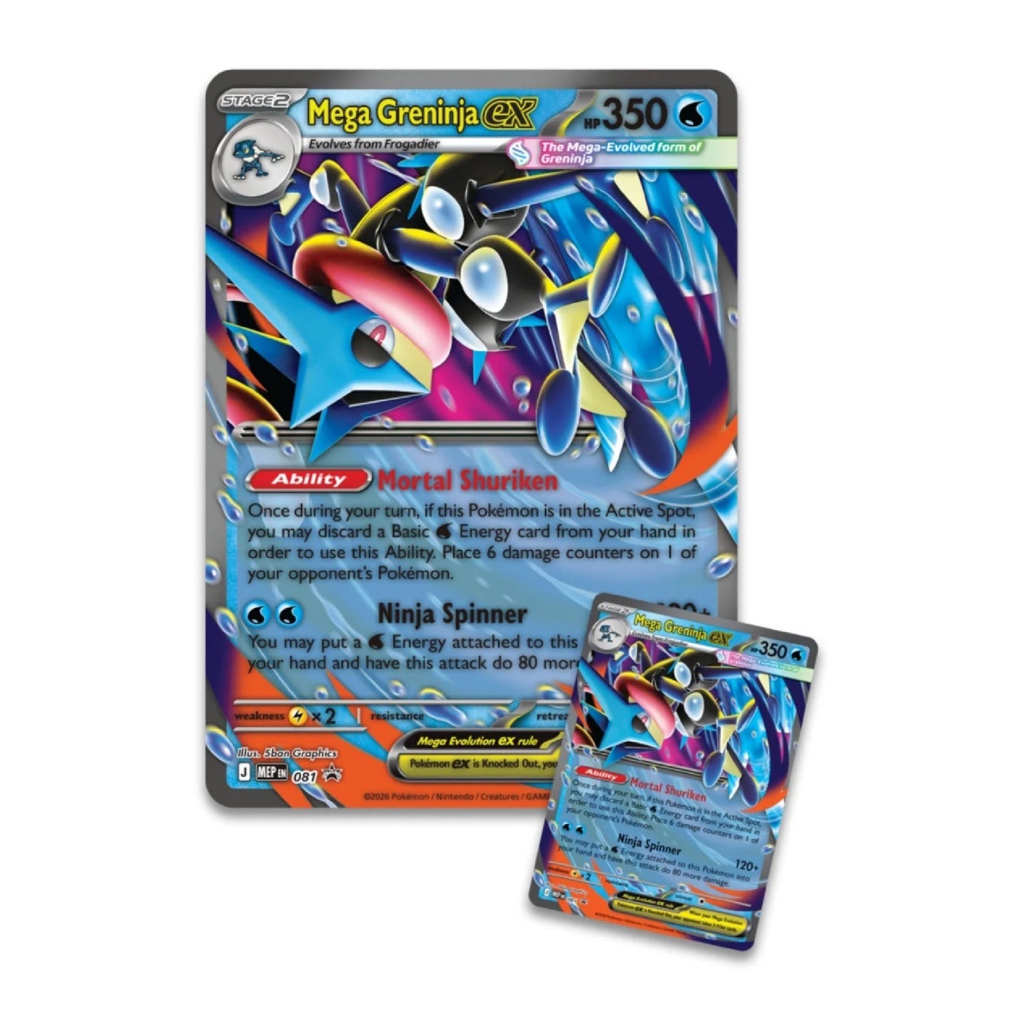 Mega Greninja ex Premium Collection