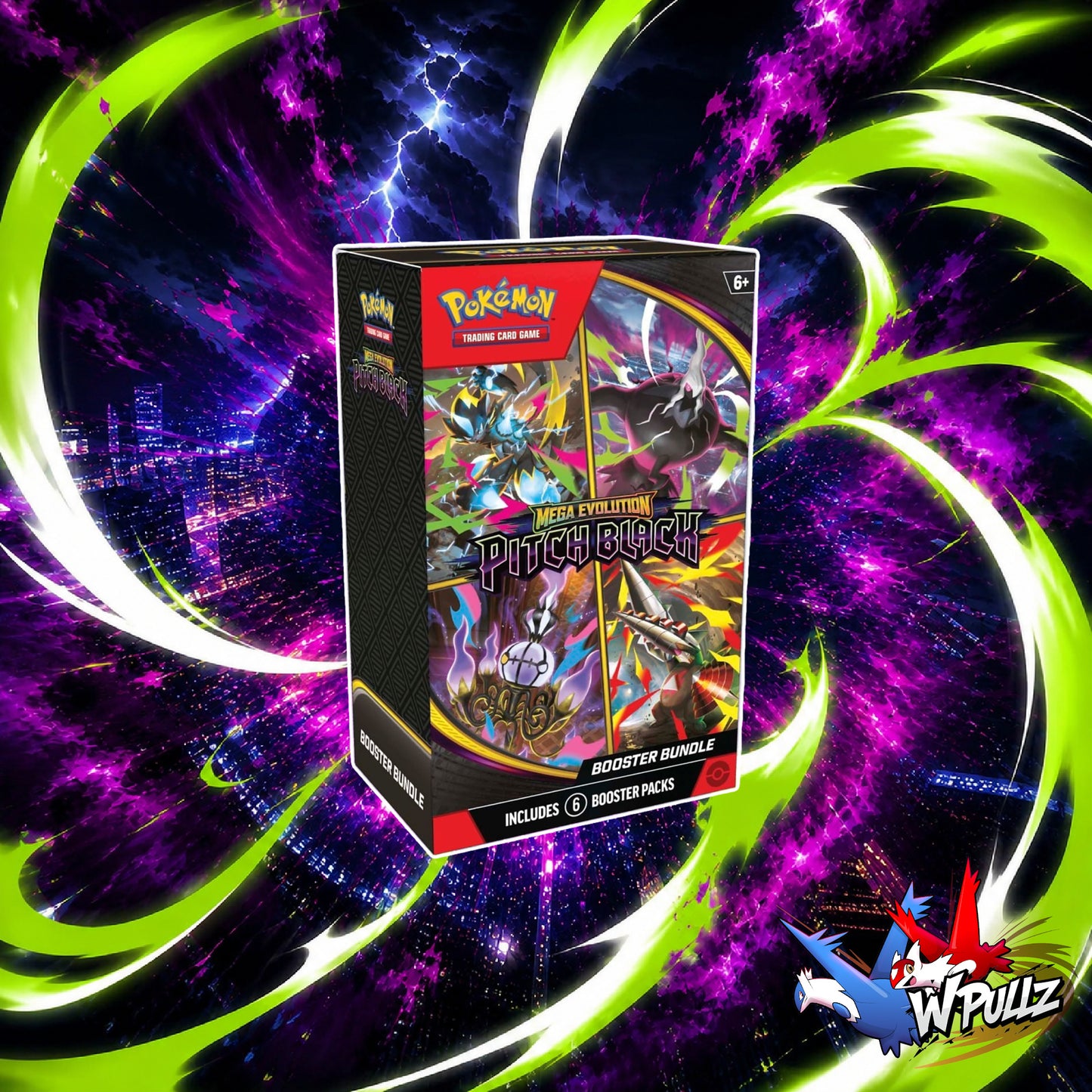 Pokémon TCG: Mega Evolution - Pitch Black Booster Bundle