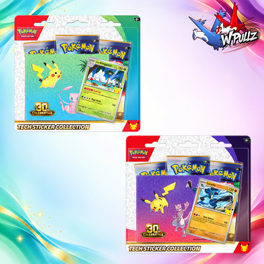Pokémon TCG: 30th Celebration Tech Sticker Collection
