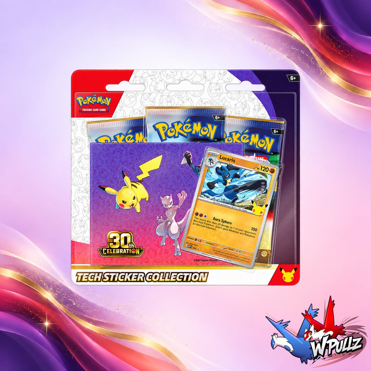Pokémon TCG: 30th Celebration Tech Sticker Collection