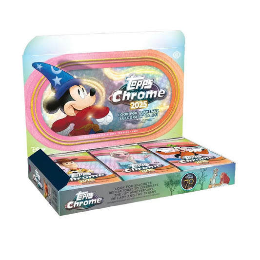 2025 Topps Chrome Disney Hobby Box