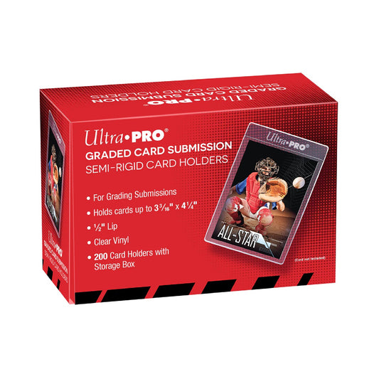 Ultra Pro Semi Rigid 1/2" Lip Tall Sleeves