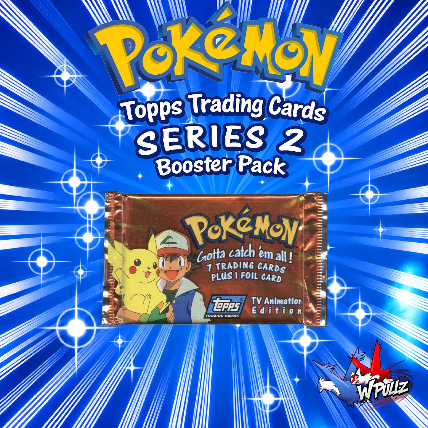 Pokémon Topps Series 2 Booster Pack (BOX FRESH & FIRST PRINT)