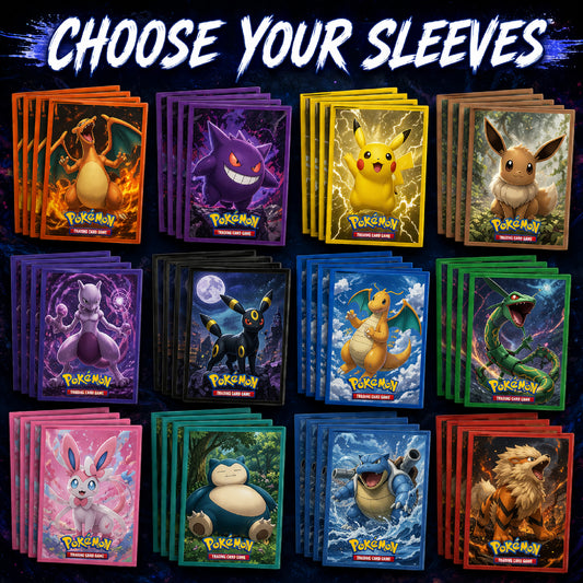 Pokémon Sleeves (CHOOSE YOUR SLEEVES)