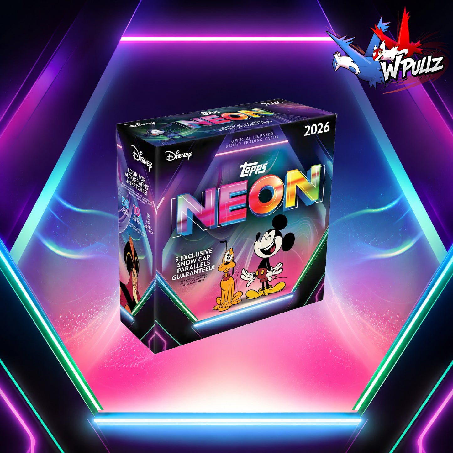 2026 Topps Disney Neon Mega Box