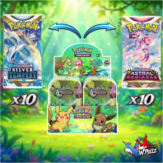 Pokemon TCG: Kanto Friends Mini Tins Display Box (H24 Reprint)