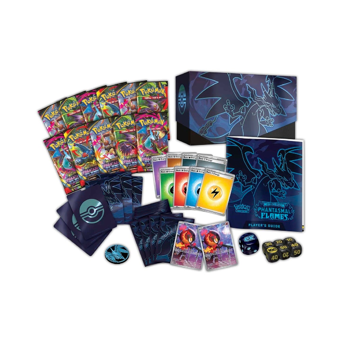 Pokémon TCG: Mega Evolution Phantasmal Flames Pokémon Center ETB
