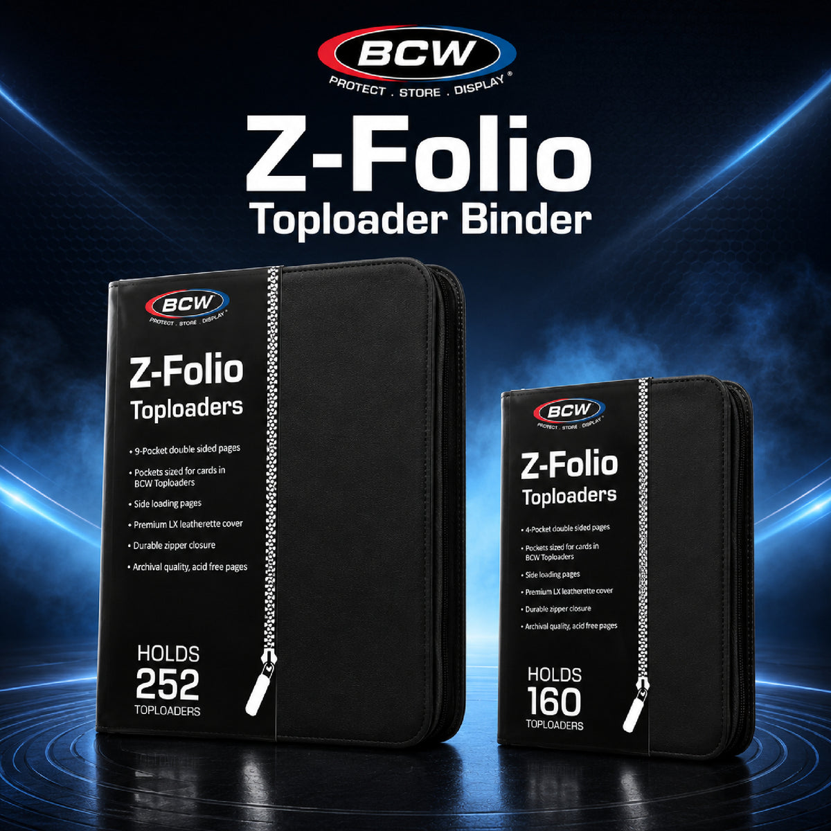 BWC Z-Folio Top loader Binder