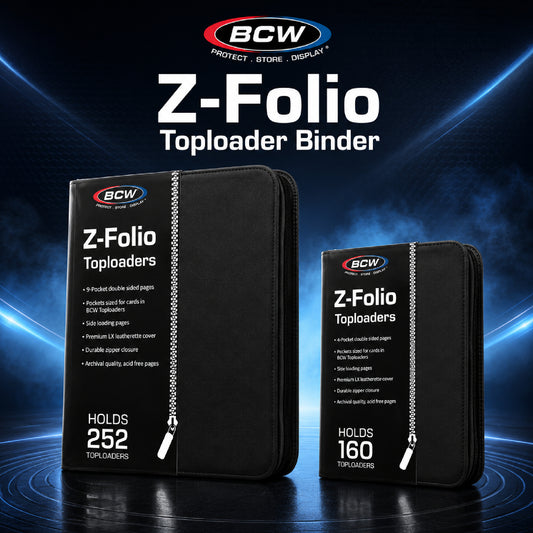 BWC Z-Folio Top loader Binder