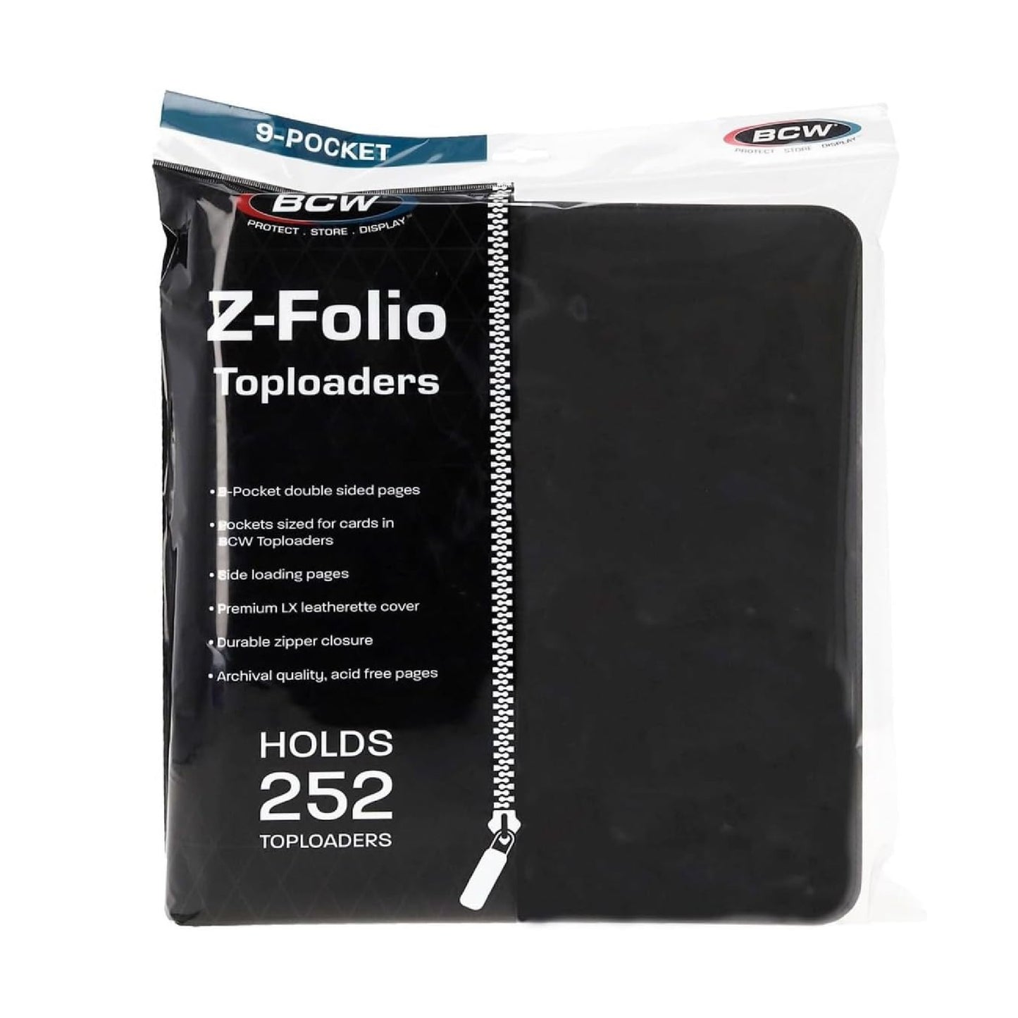 BWC Z-Folio Top loader Binder