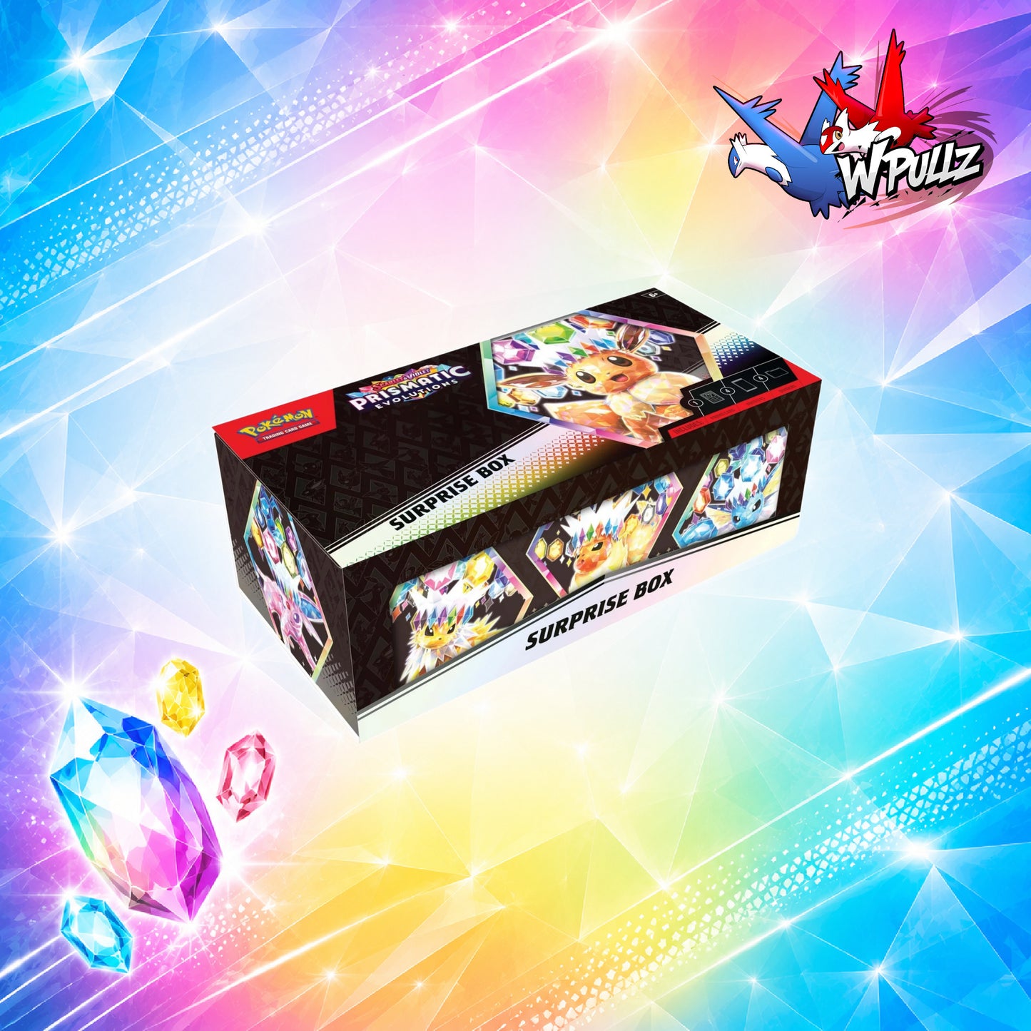 Pokémon TCG: Scarlet & Violet Prismatic Evolutions Surprise Box
