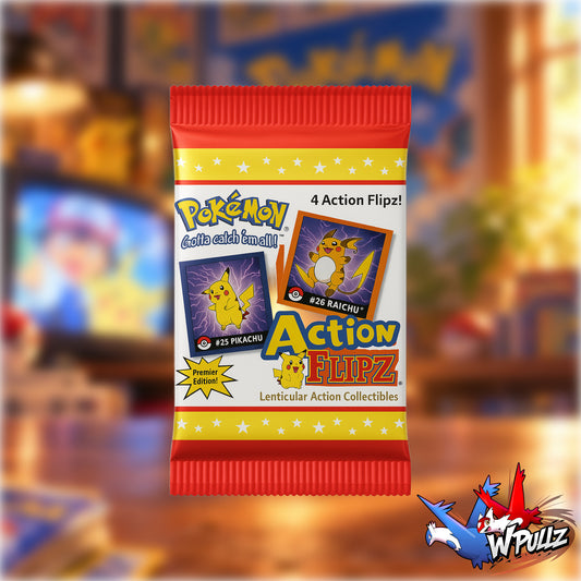 Pokémon 1999 Vintage Action Flipz Premier Edition - Factory Sealed Pack
