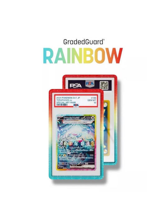 GradedGuard PSA Graded Card Case Guard Protector RAINBOW Limited Edition