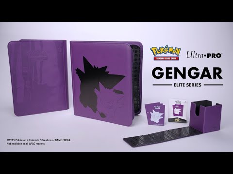 Ultra PRO Pokémon - Elite Series: Gengar Product Binder & Accessories